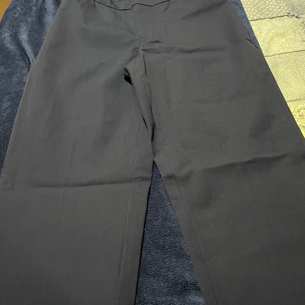 Isaac Mizrahi Men's Charcoal Dress Pants